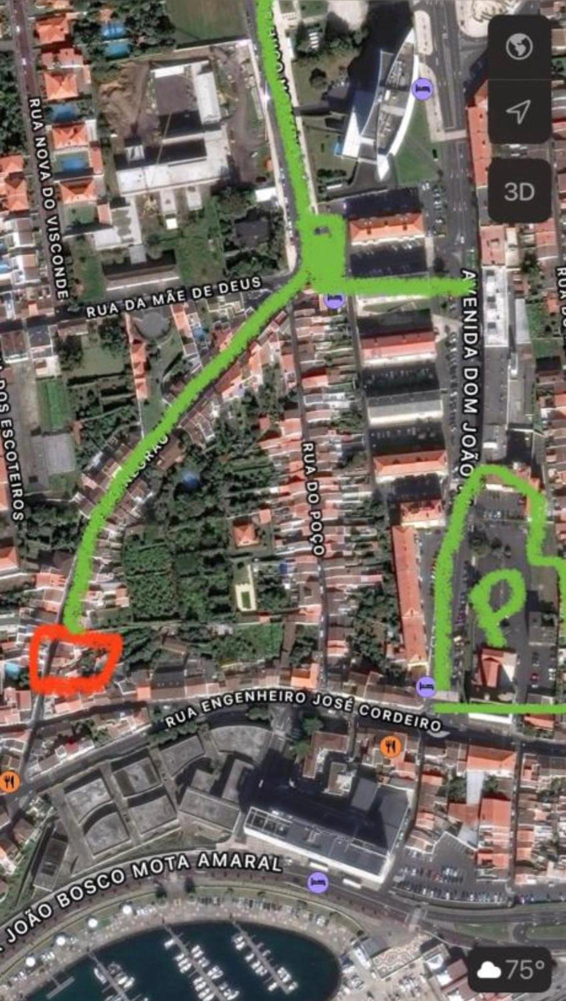 City Center, 200 Meters To Marina, Walk To Everything, Private Yard And Garden Ponta Delgada Eksteriør billede